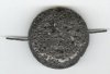 1 35x12mm Lava Stone Flat Disk